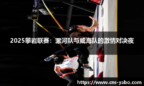 2025攀岩联赛:漯河队与威海队的激情对决夜